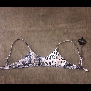 Zaful Swim - ZAFUL Snakeskin/Cheetah Bikini Top 💕 Zaful Swim - ZAFUL Snakeskin/Cheetah Bikini Top 💕